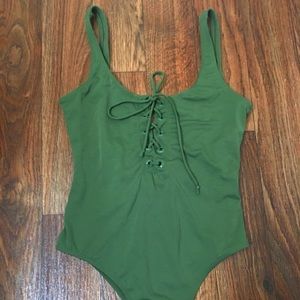 Beautiful green one piece